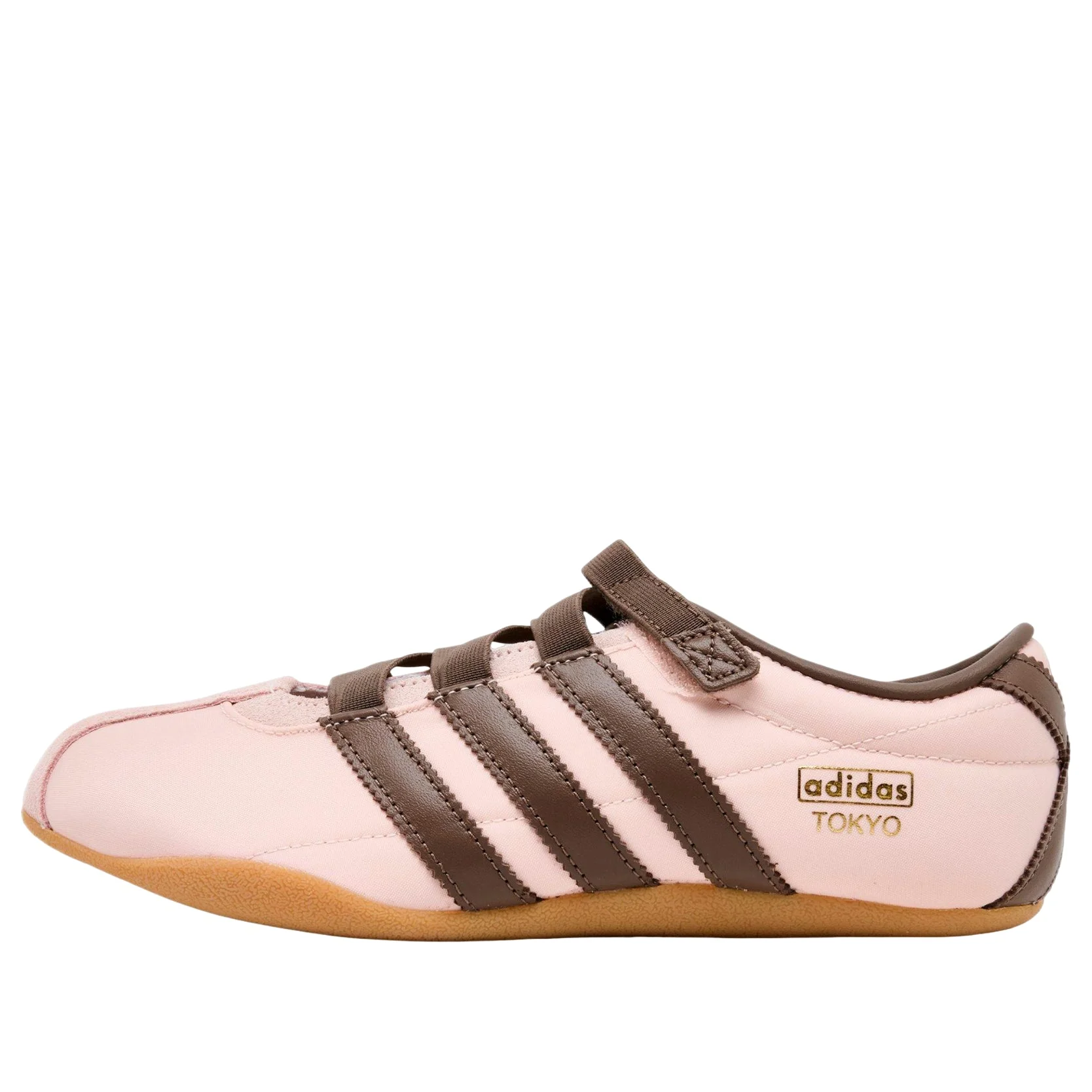 (WMNS) adidas Tokyo Mary Jane 'Sandy Pink Earth Strata Gold Metallic' IH4000 - 1