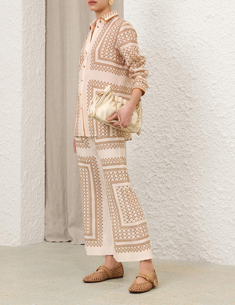 CROPPED FLARE PANT - 3