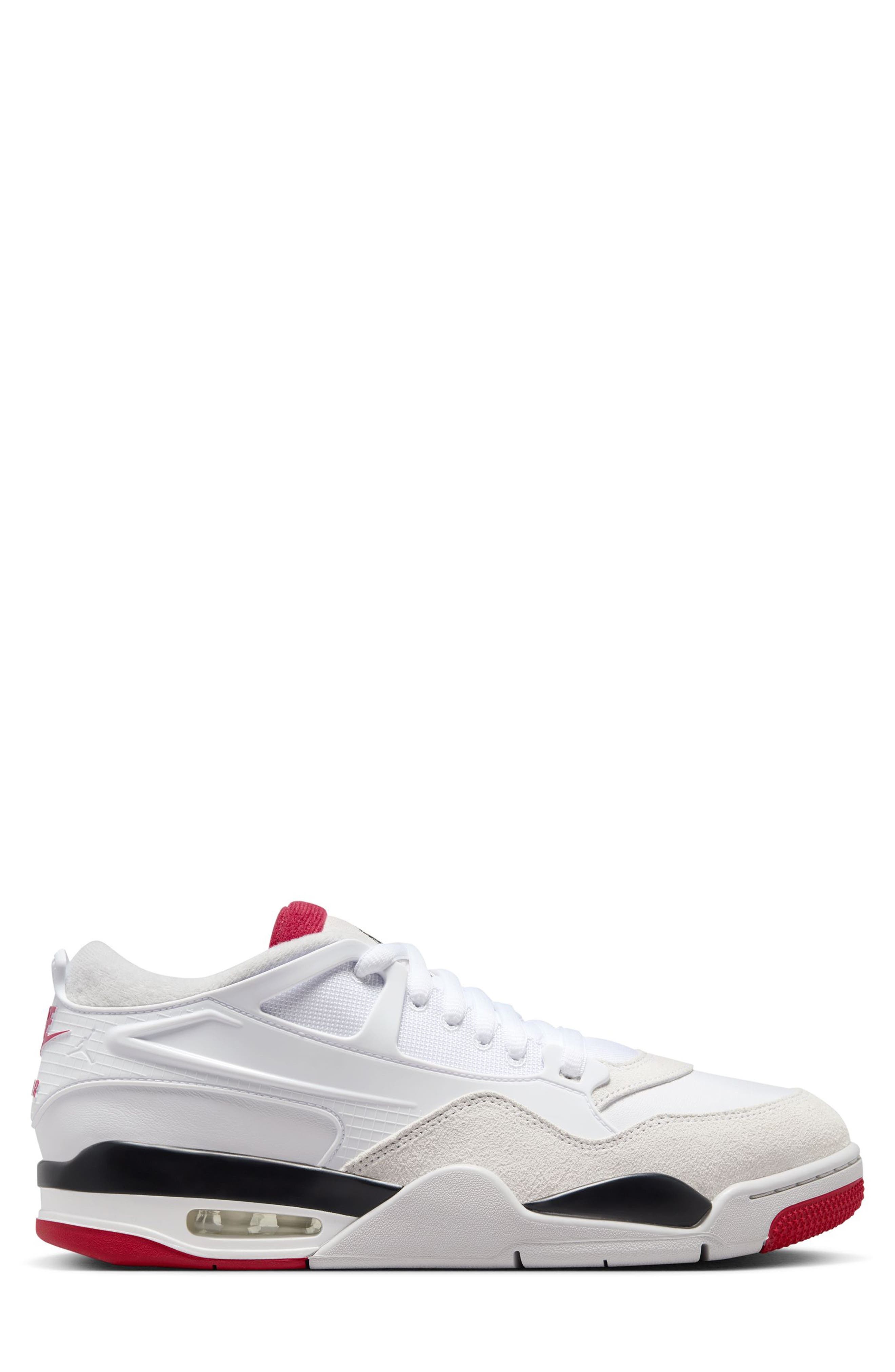 Air Jordan 4 RM Sneaker in White/Varsity Red/Black at Nordstrom - 2