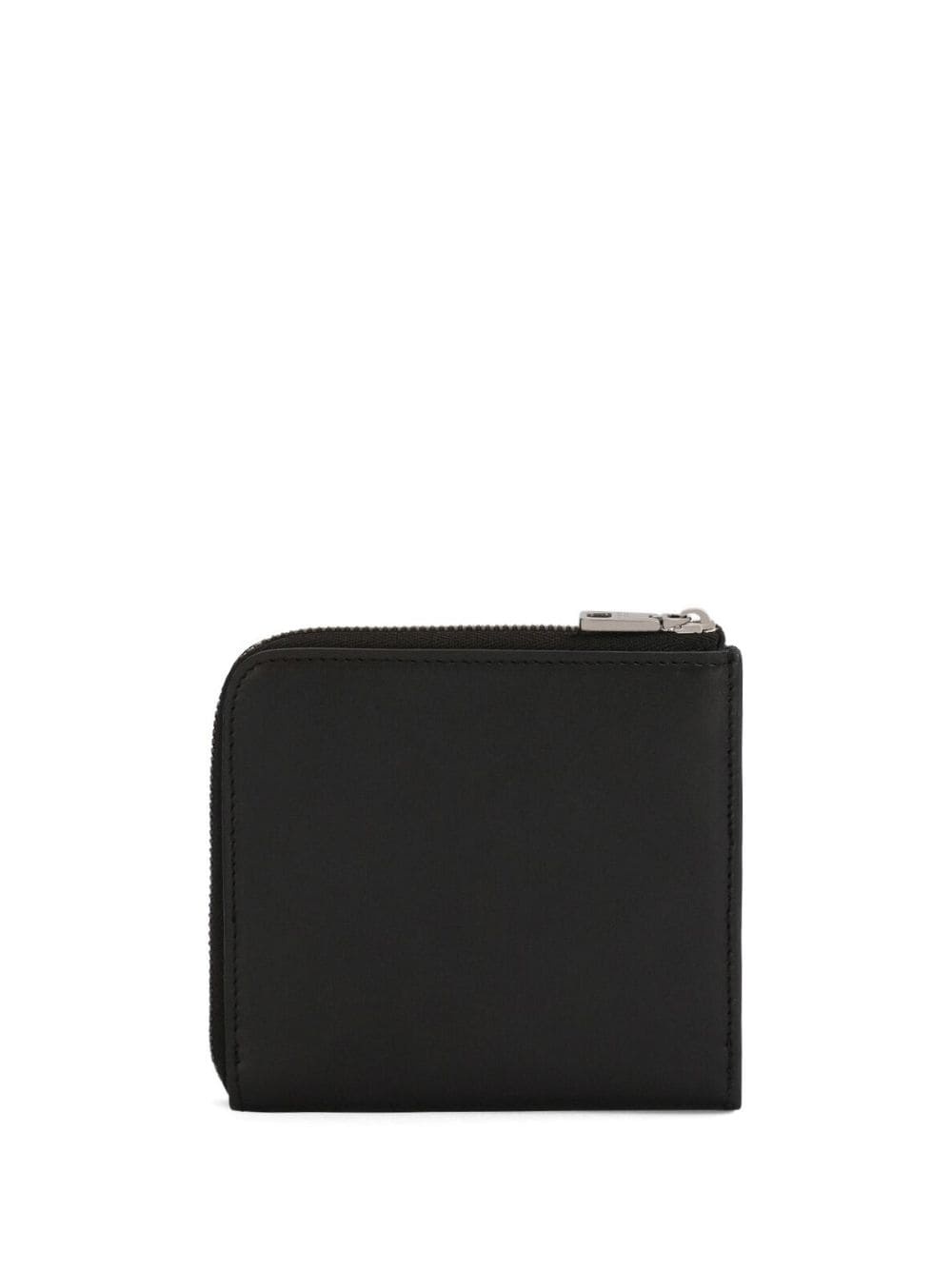 logo-print zip-around wallet - 2
