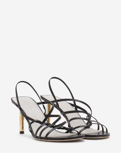 Lanvin SEQUENCE BY LANVIN LEATHER SANDALS outlook