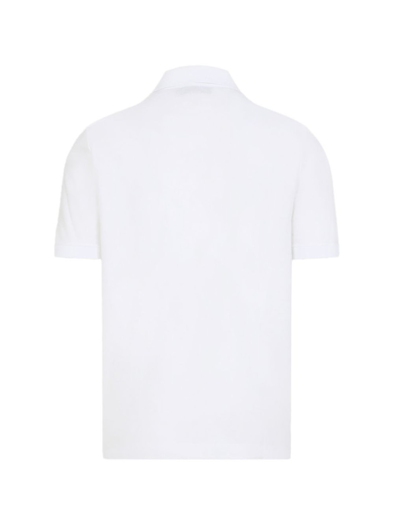 Canali buttoned polo shirt outlook
