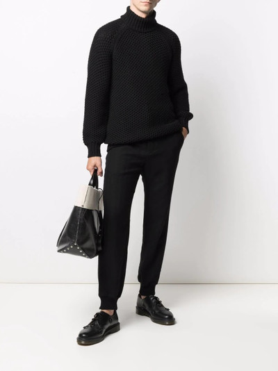 Ann Demeulemeester roll-neck knitted jumper outlook