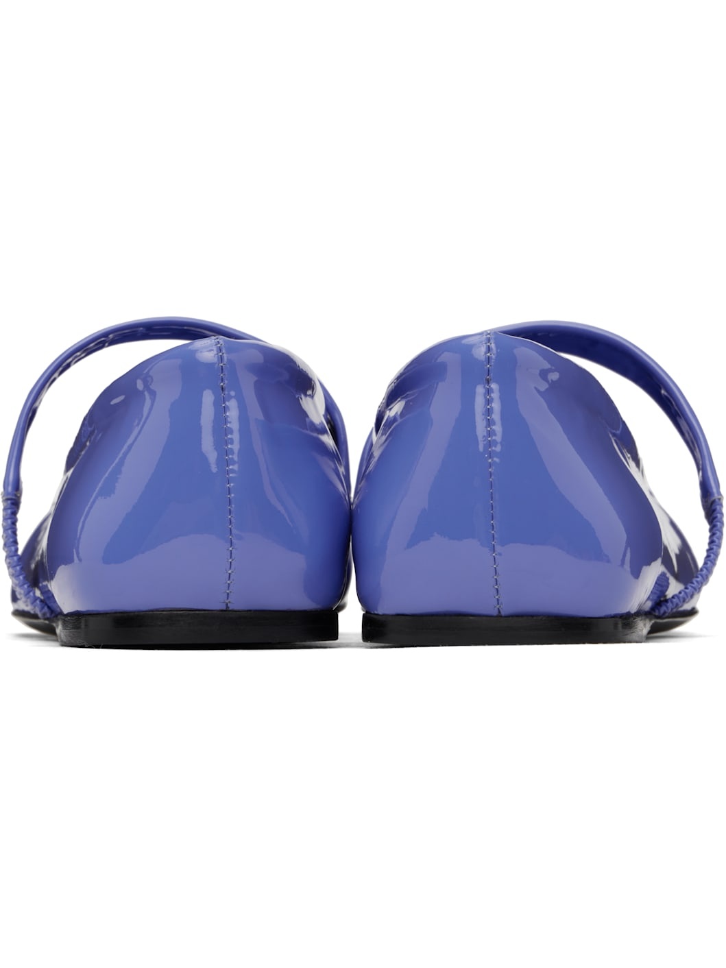 Blue Little Bow Ballerina Flats - 2