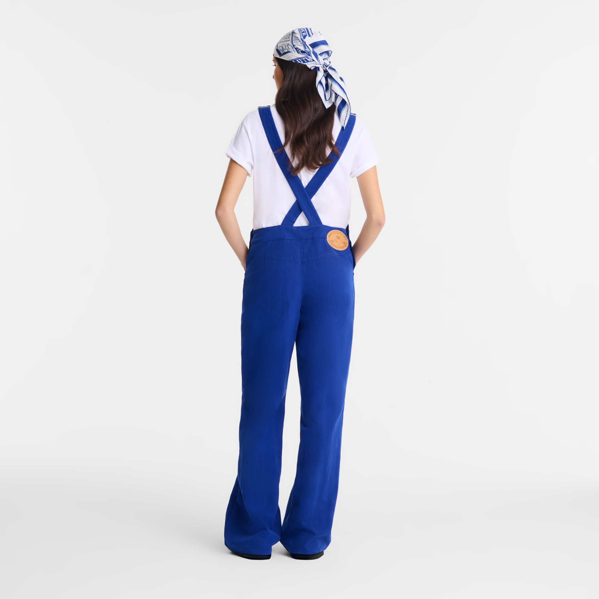 Jumpsuit Cobalt - Cotton - 3