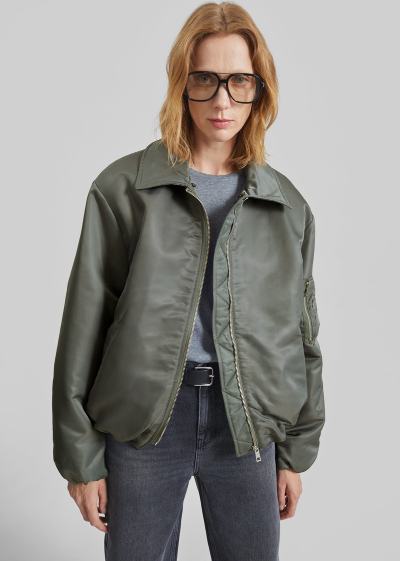 Arslev Bomber Jacket - Pale Olive 8
