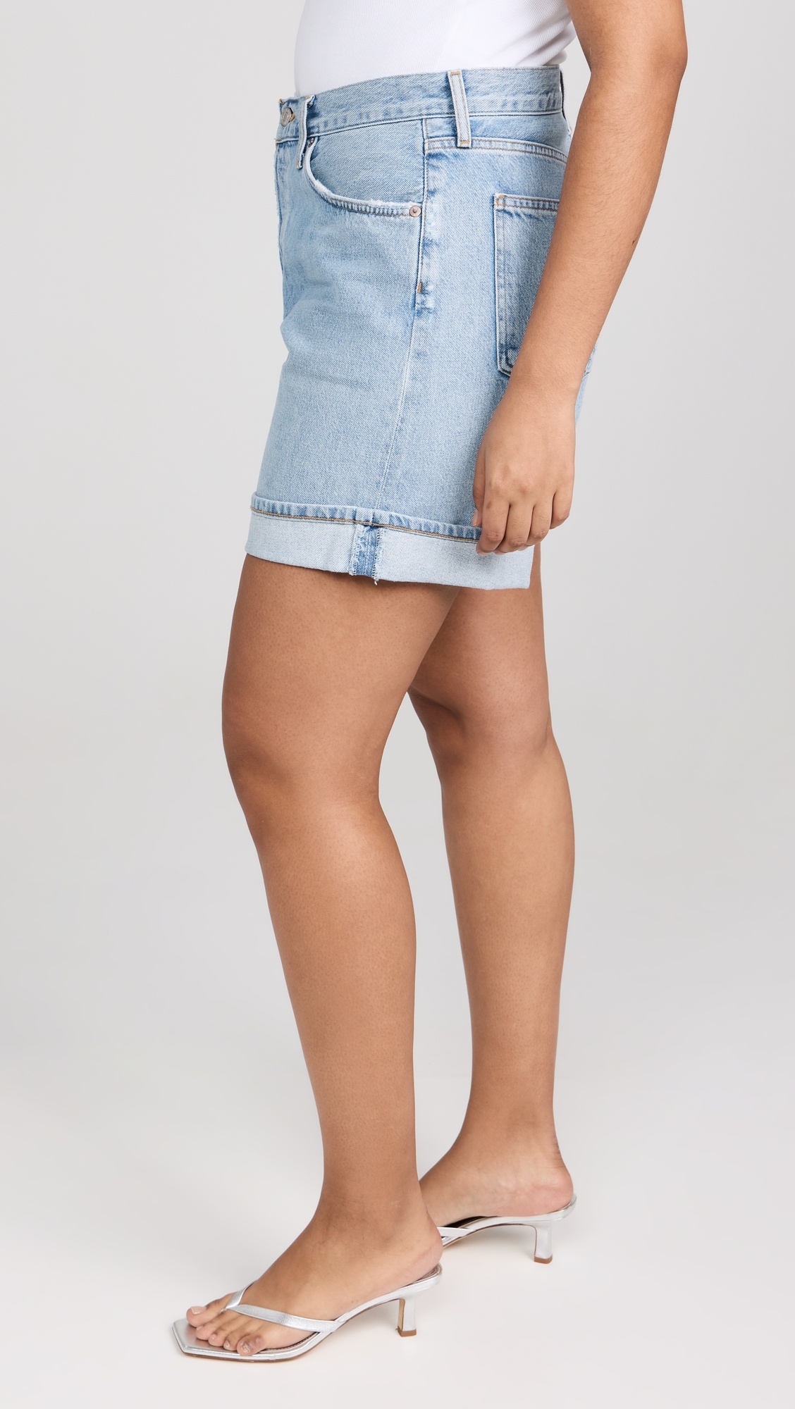 Dame Shorts: High Rise Baggy Cuff - 9