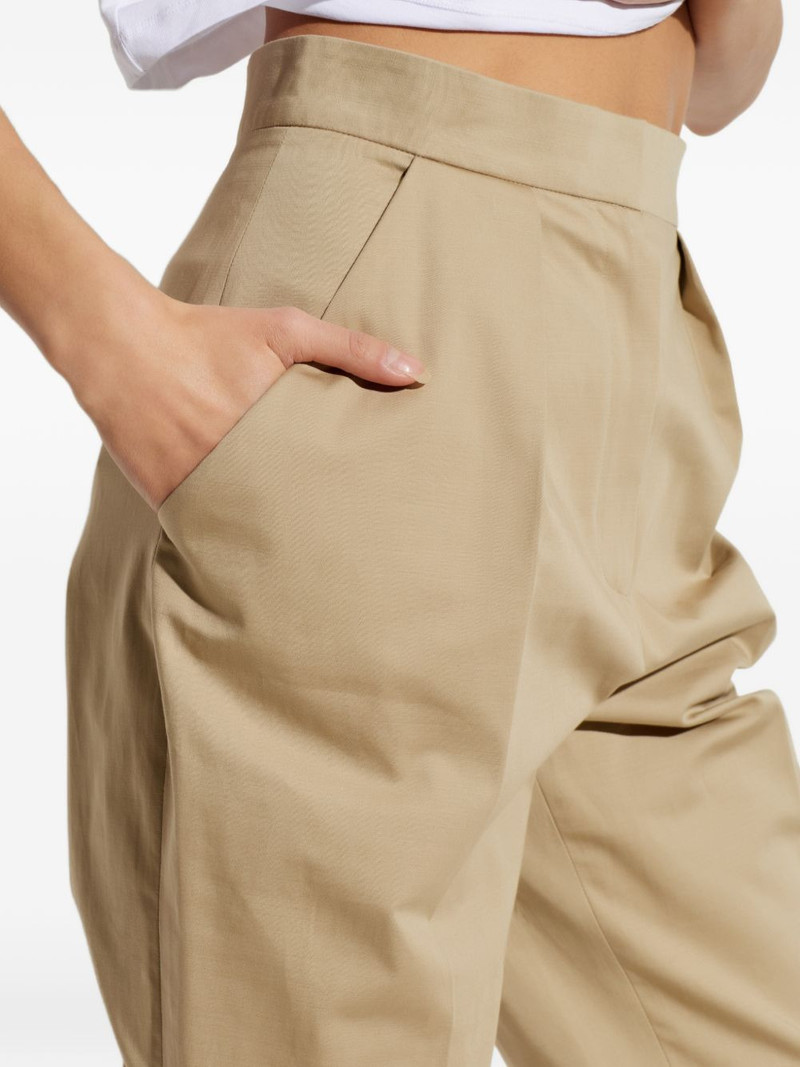 pleated-detail tailored trousers 5