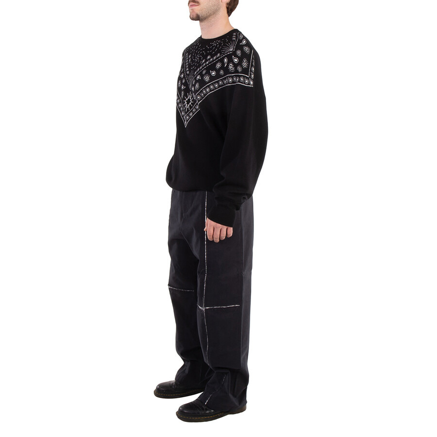 Marcel Burlon Bandana Print Crew Neck Jumper - 3