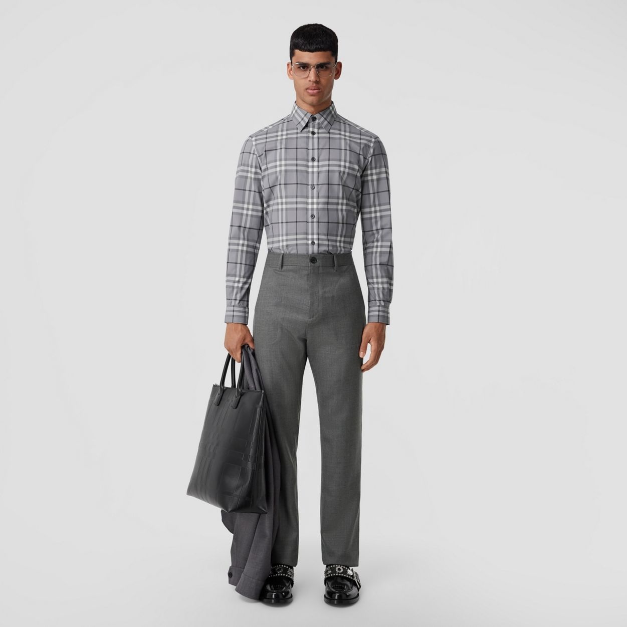 Check Cotton Shirt - 6