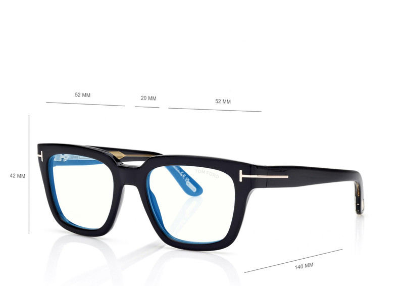 ICON BLUE BLOCK SQUARE OPTICALS 4