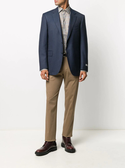 Etro long-sleeve check shirt outlook