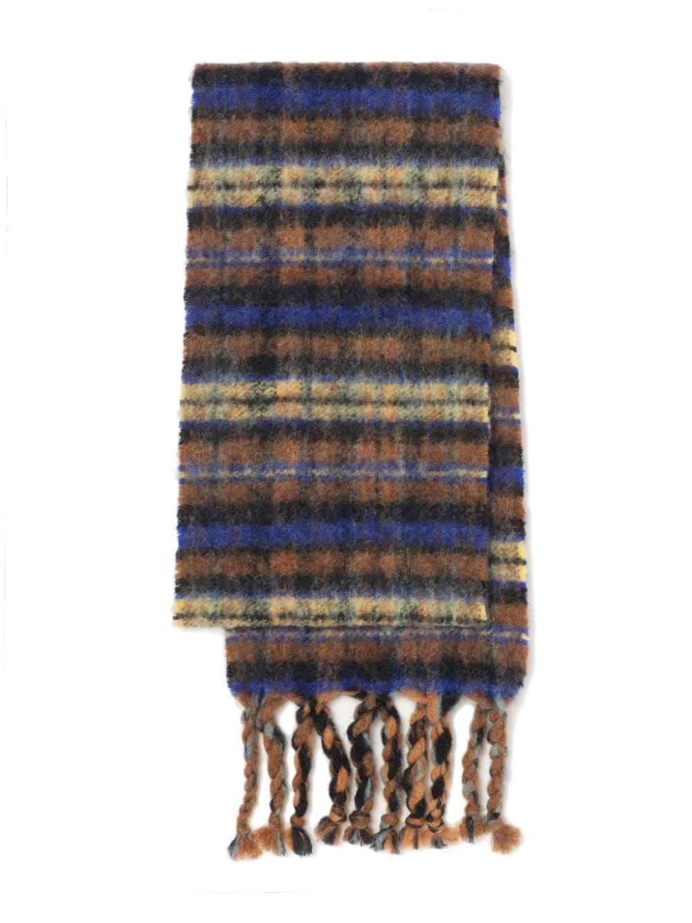 logo-appliqué scarf - 2