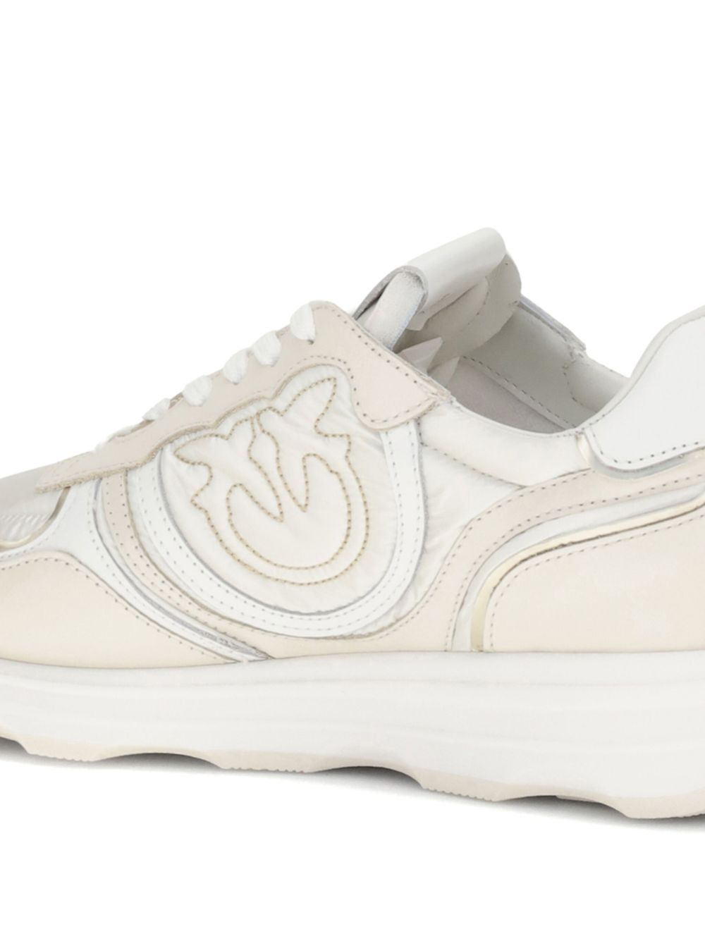Zoe logo-detail leather sneakers - 5