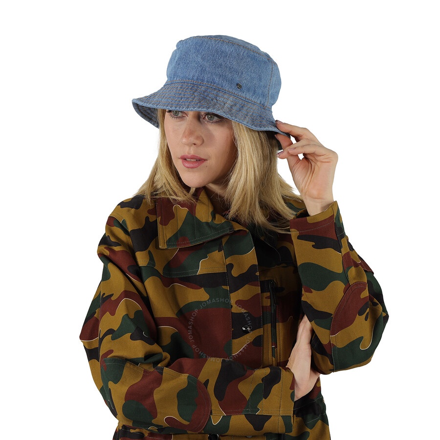 Maison Michel Ladies Denim Blue Jason Bucket Hat - 3