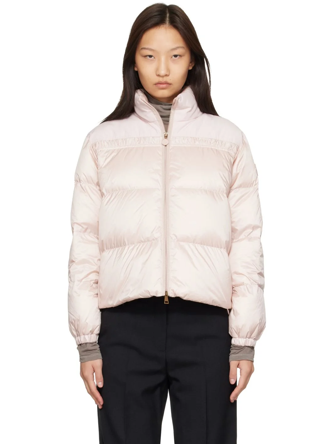 Pink Meditation Down Jacket - 1