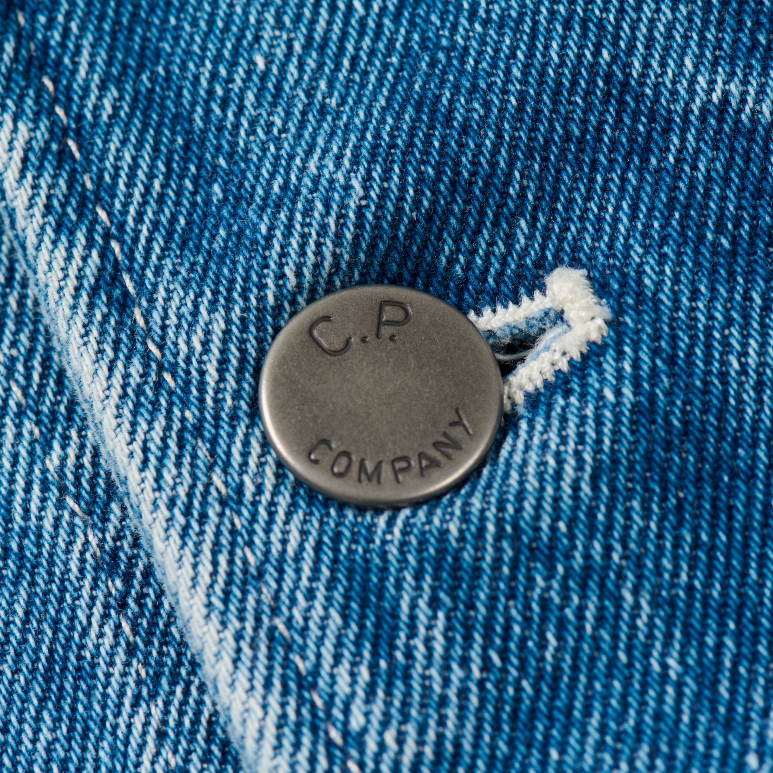 PALACE C.P. COMPANY DENIM 14 3/4OZ GOGGLE JACKET DENIM - 10
