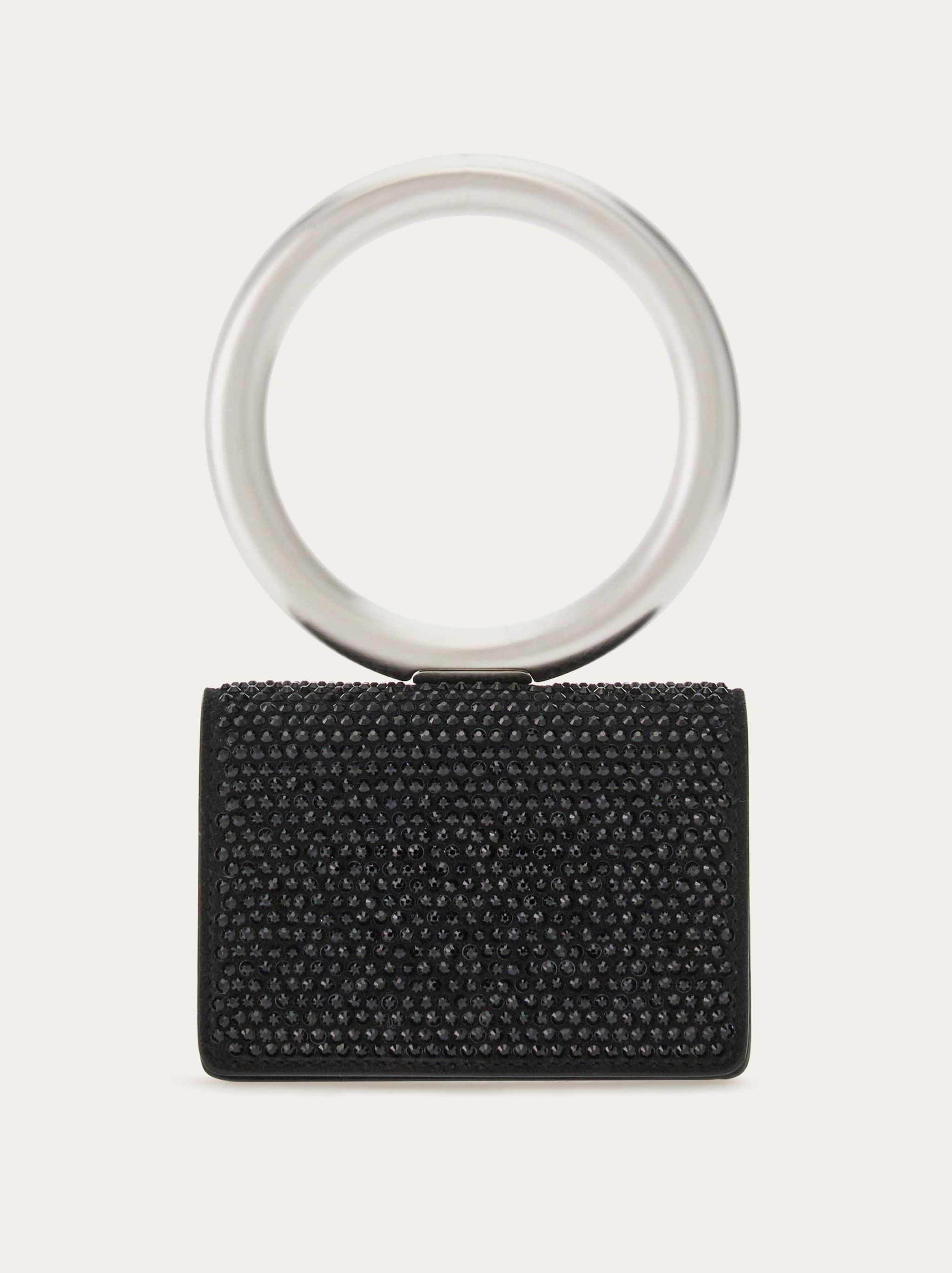 Micro pouch with crystals - 1