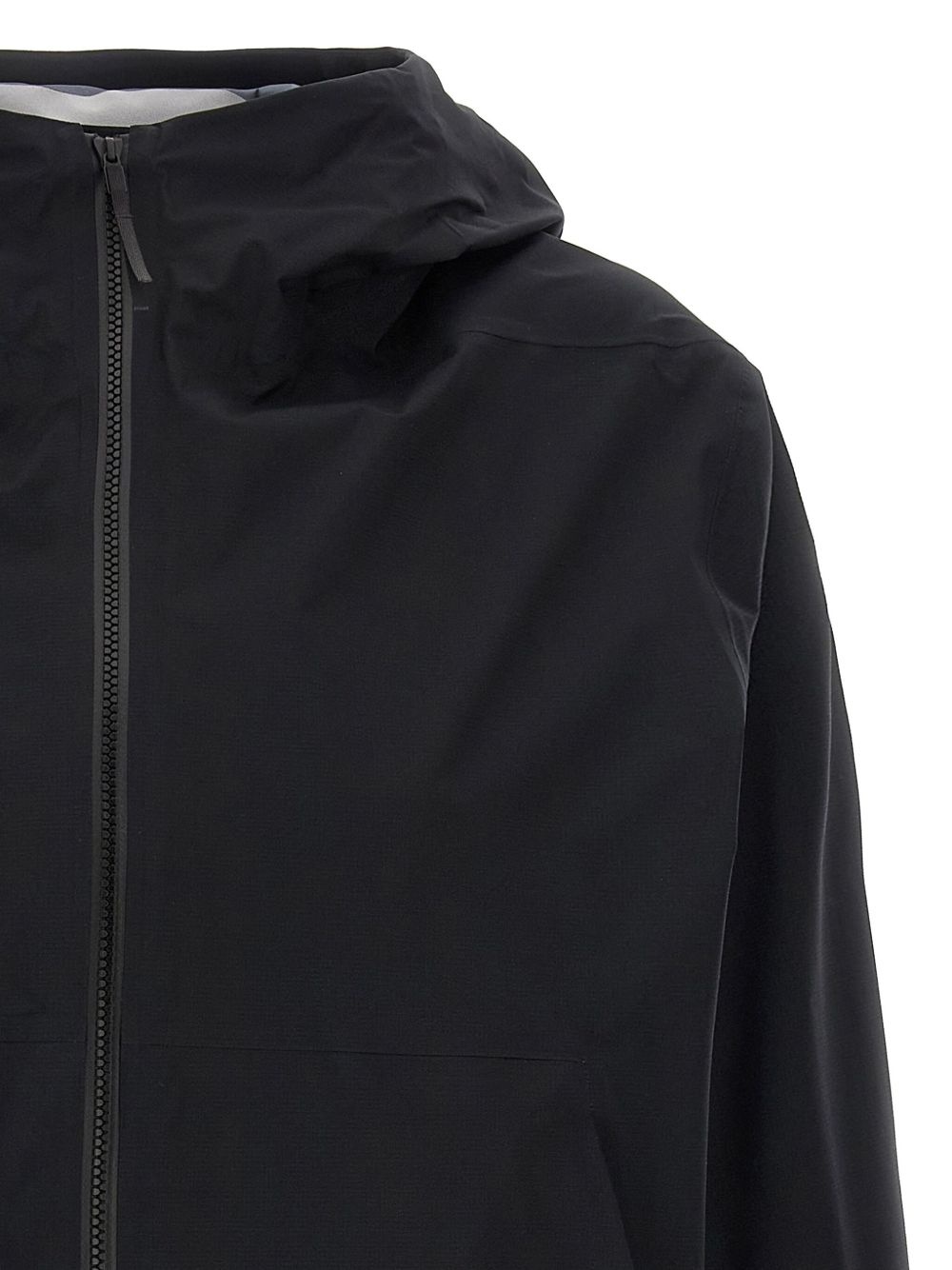 hooded zip-up jacket - 3