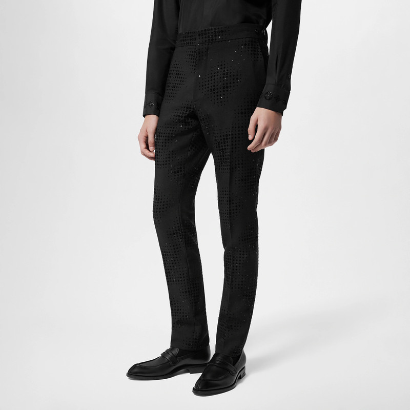Monogram Wool Evening Pants 3