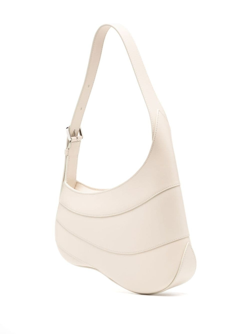 Alaïa panelled leather shoulder bag outlook