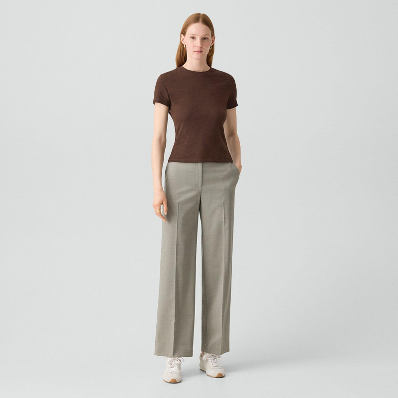 Theory Tiny Tee in Organic Slub Cotton outlook