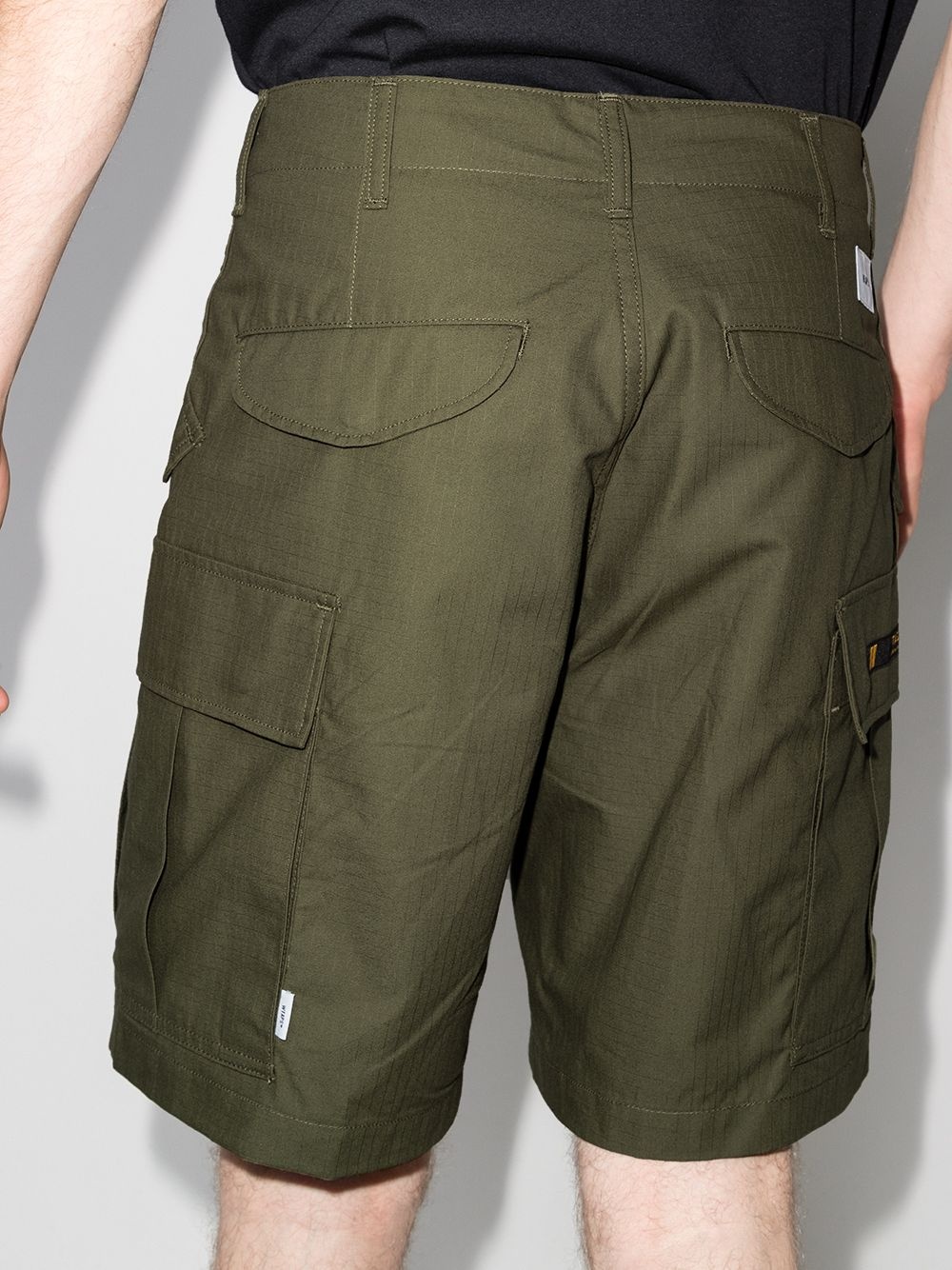 cotton cargo shorts - 3