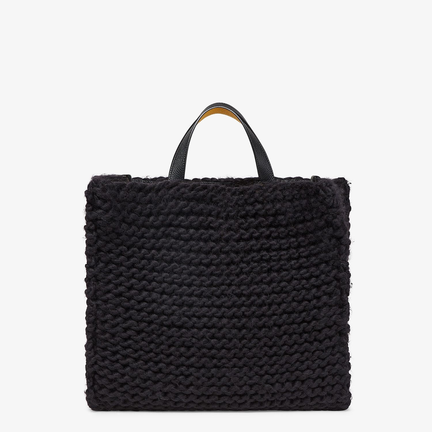 Black wool bag - 3