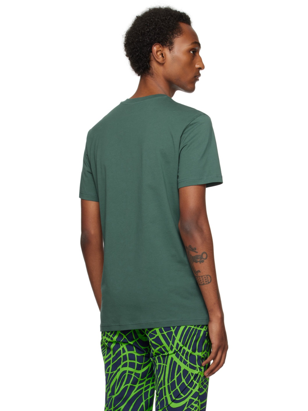 Green Teddy Patch T-Shirt - 3