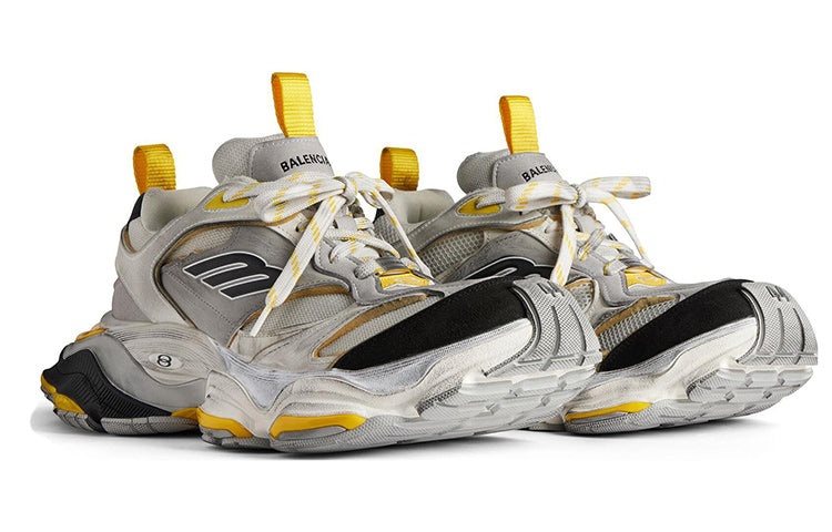 Balenciaga Cargo Sneakers 'Yellow Black Grey' 784341W2MV11170 - 3