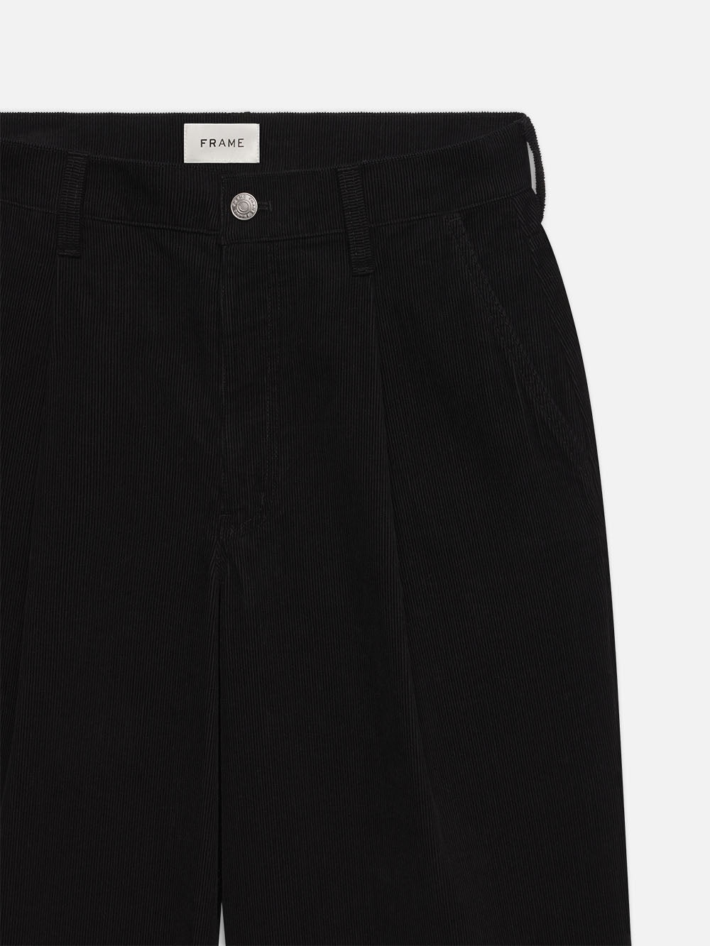 The Corduroy Trouser in Black - 7