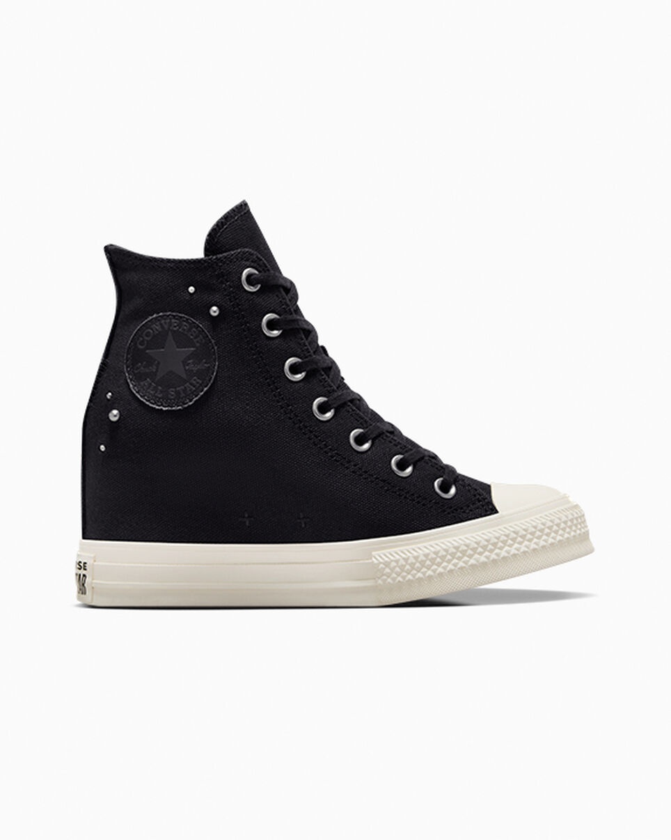 Chuck Taylor All Star Wedge Platform Pearls & Studs - 2