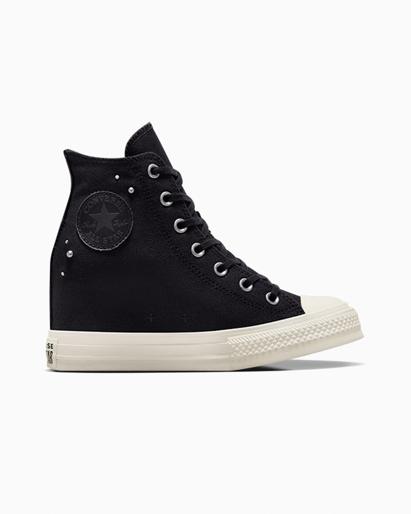 Converse Chuck Taylor All Star Wedge Platform Pearls & Studs outlook