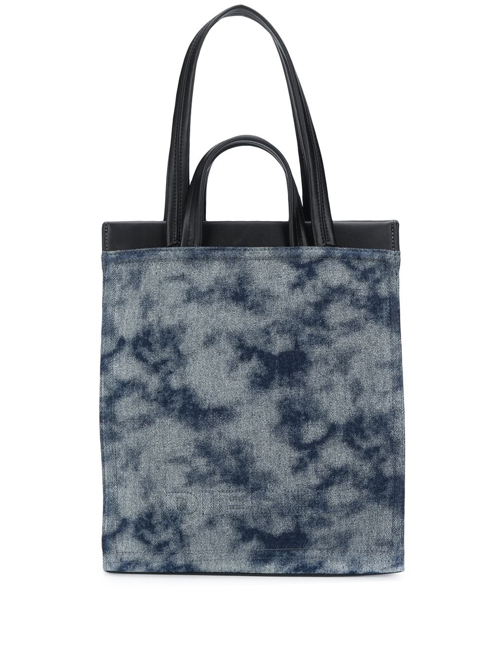 tie-dye print tote - 1