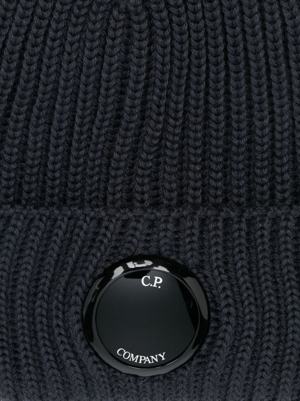 ribbed lens beanie hat - 3