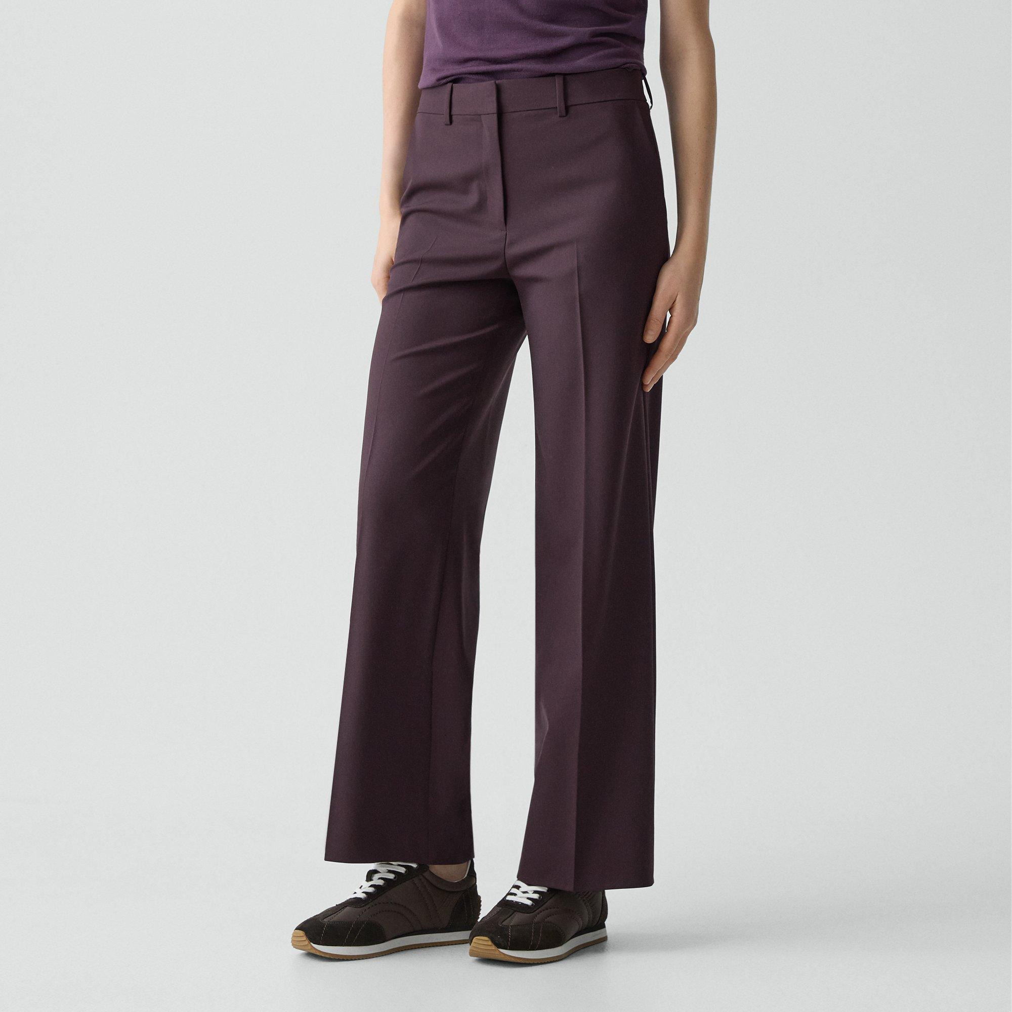 Classic Straight Pant in Good Wool - 5