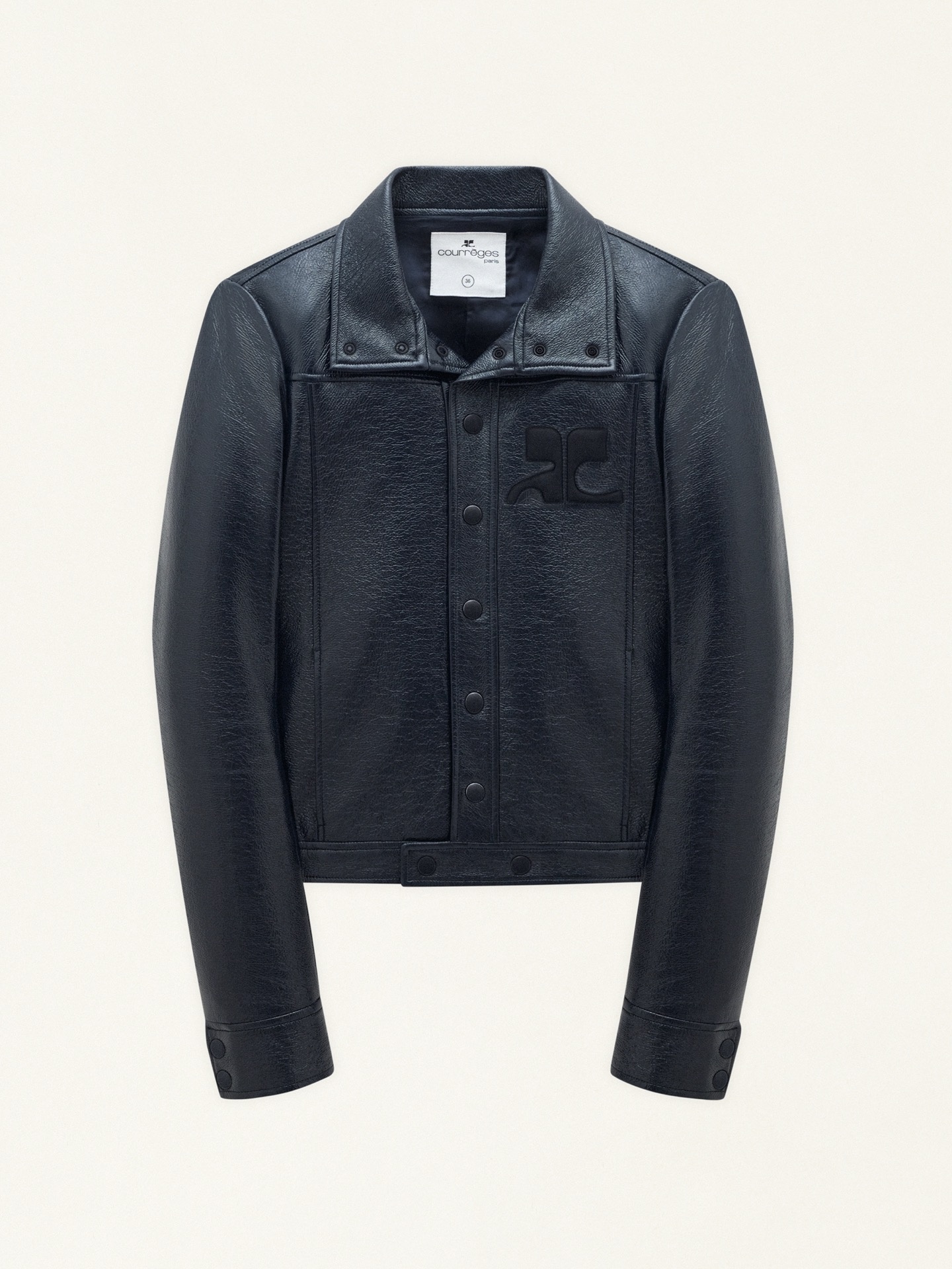 PLAIN ICONIC VINYL JACKET - 1