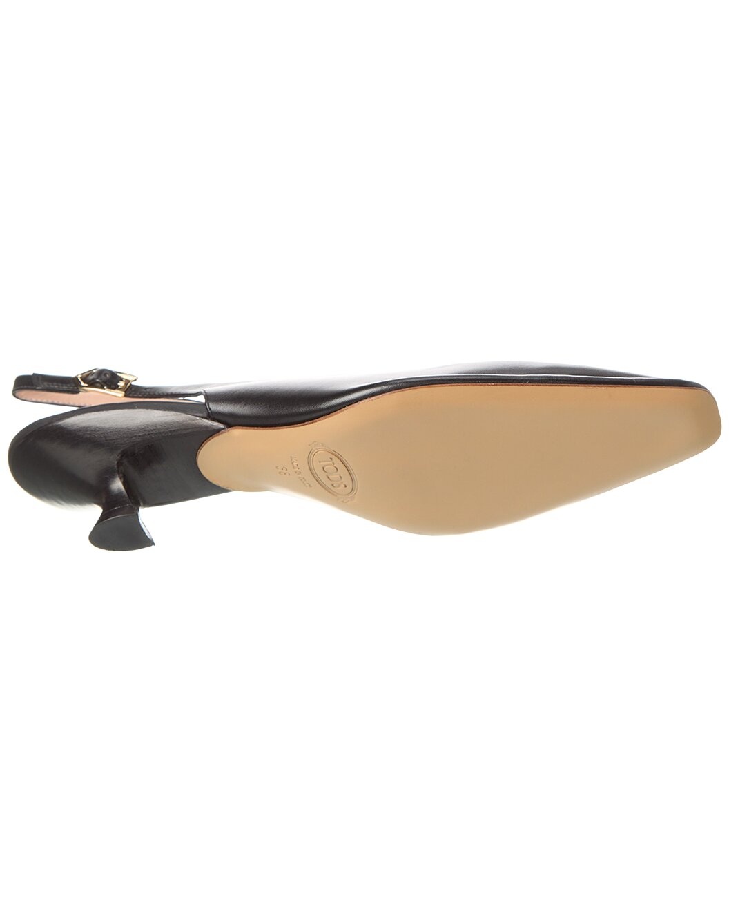 TOD’s Leather Slingback Pump - 4