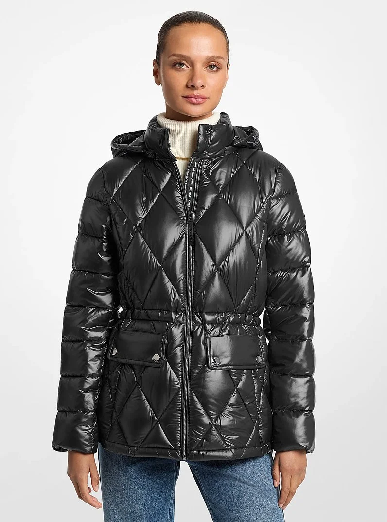 Packable Quilted Puffer Jacket - 1