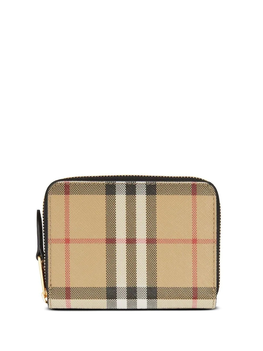 Vintage Check zipped wallet - 1