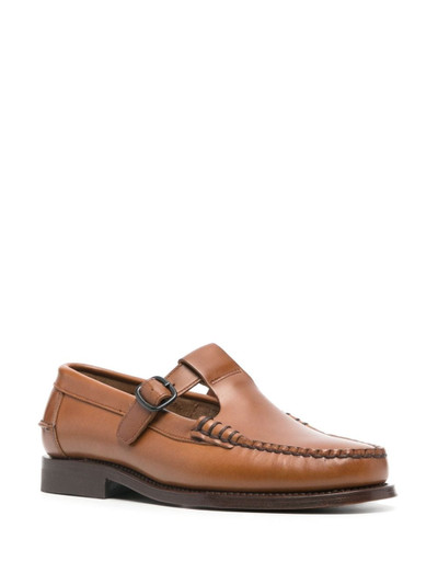 HEREU Alber leather loafers outlook