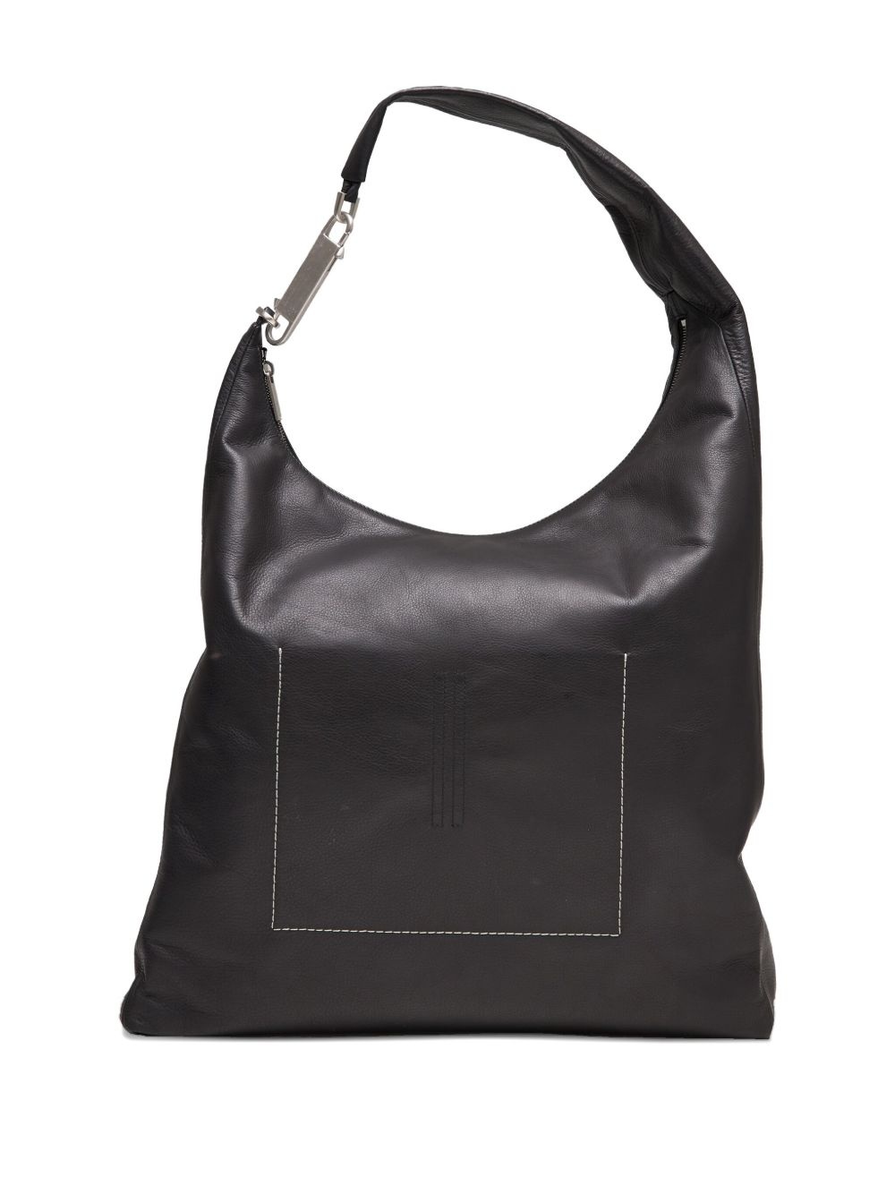 slouchy leather shoulder bag - 2