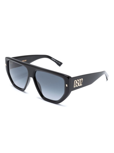 DSQUARED2 Hype pilot-frame gradient sunglasses outlook