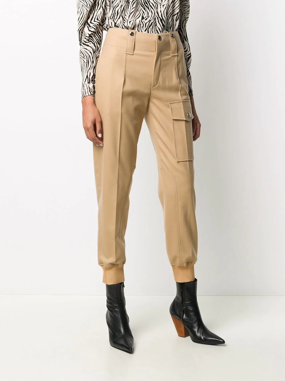 tapered cargo trousers - 3