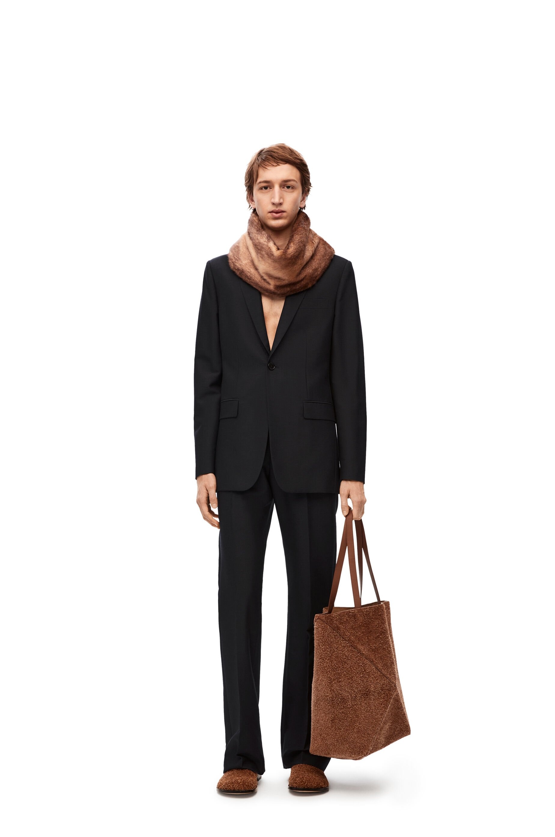 Bootleg trousers in wool and mohair - 2