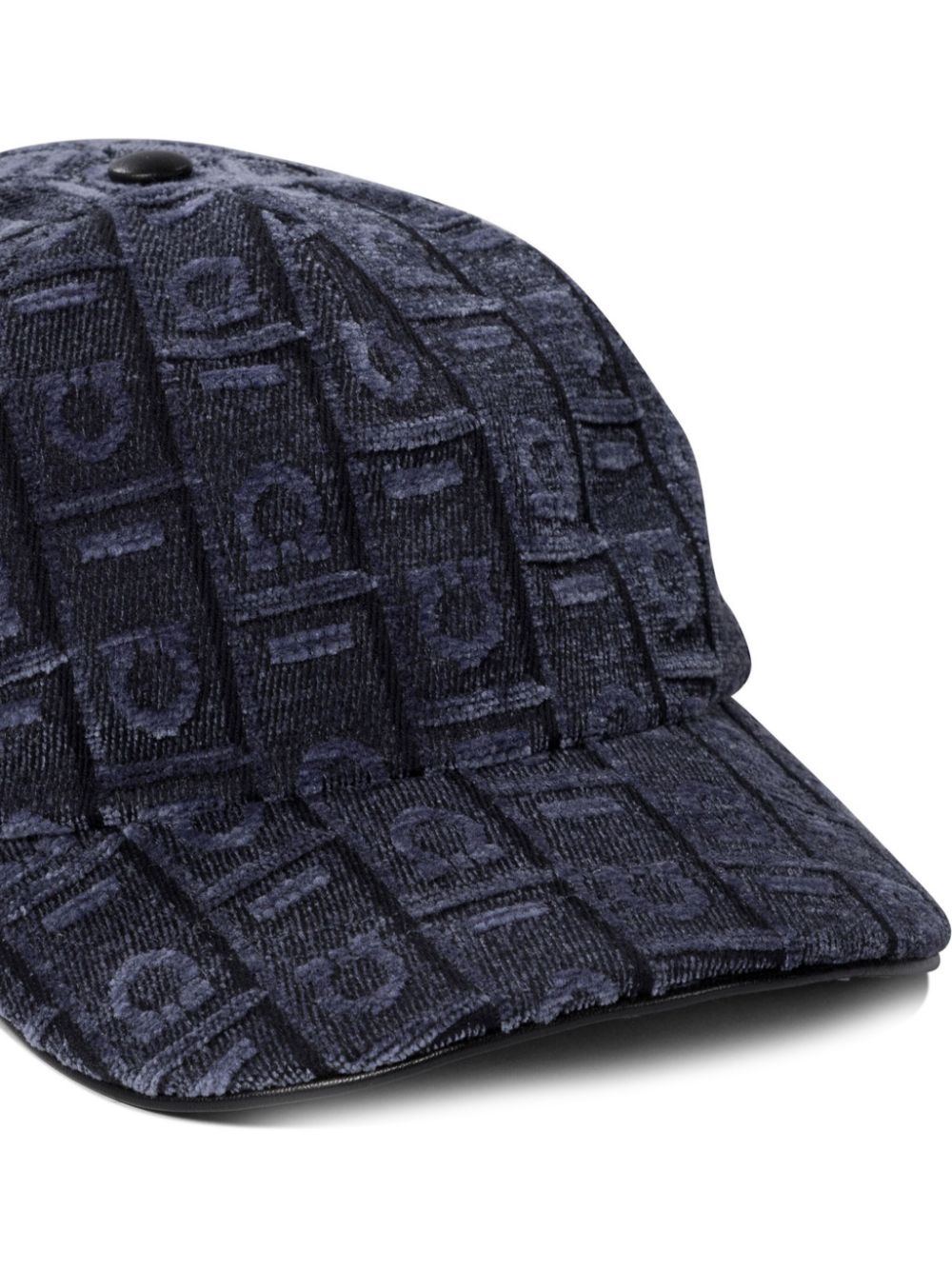 logo velvet cap - 4
