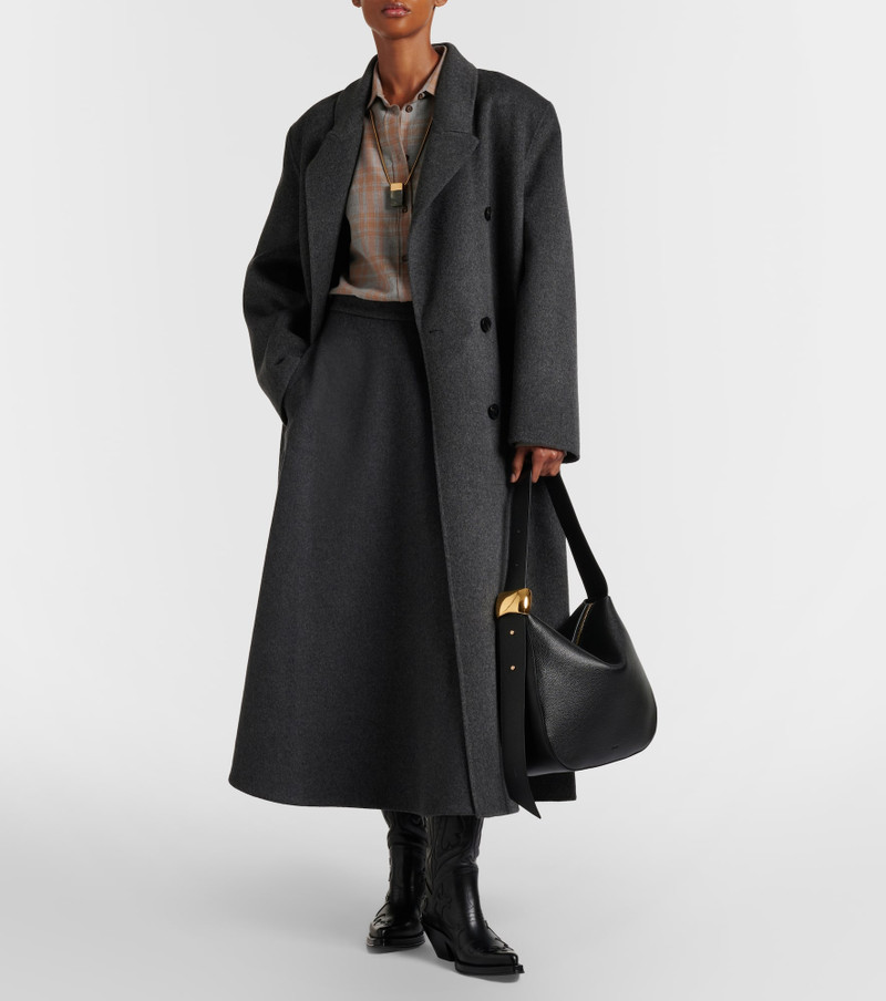 AMANU Zambia leather shoulder bag outlook