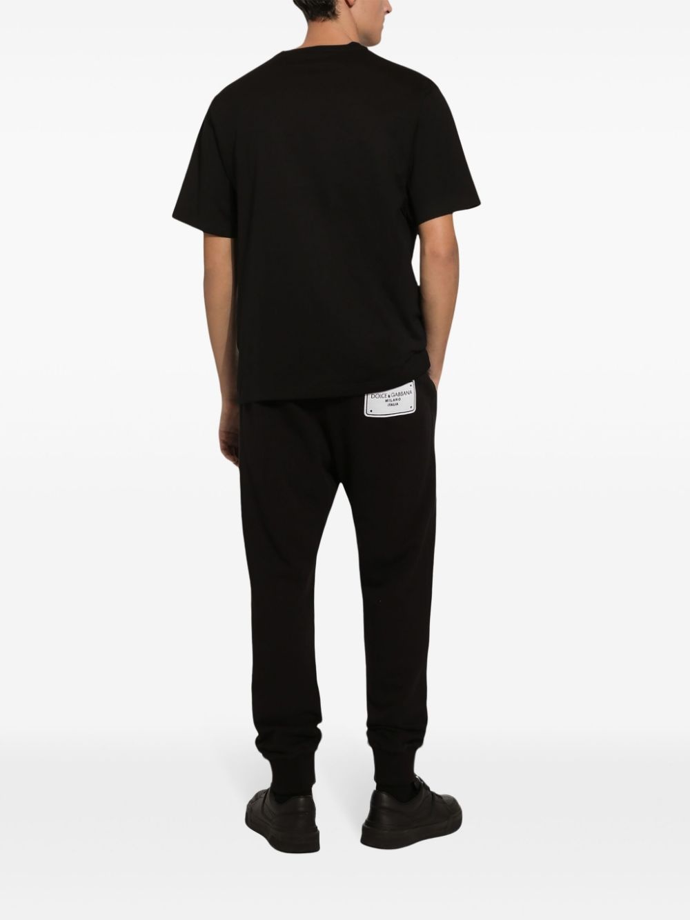 logo-embroidered T-shirt - 4