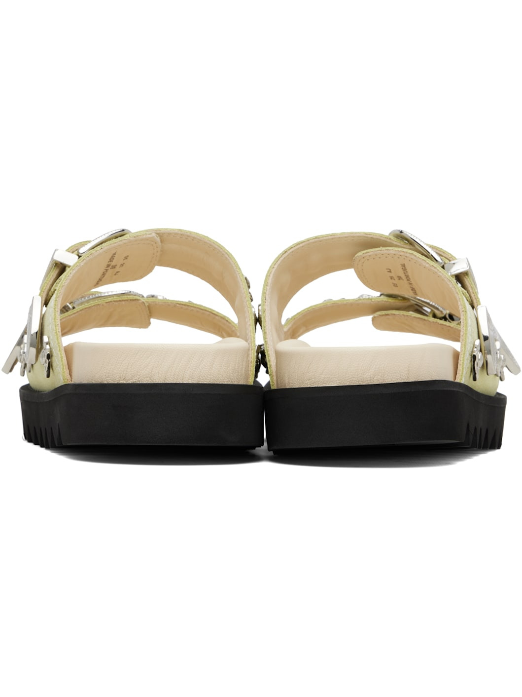 Beige Suede Sandals - 2