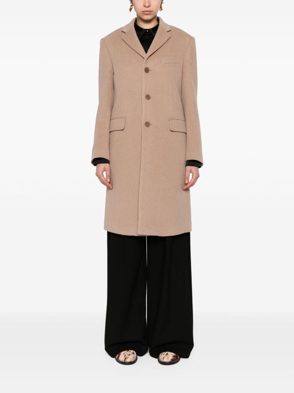 single-breasted coat - 2